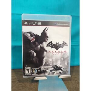 Batman: Arkham City Sony Playstation 3, 2011 PS3 Complete With Manual